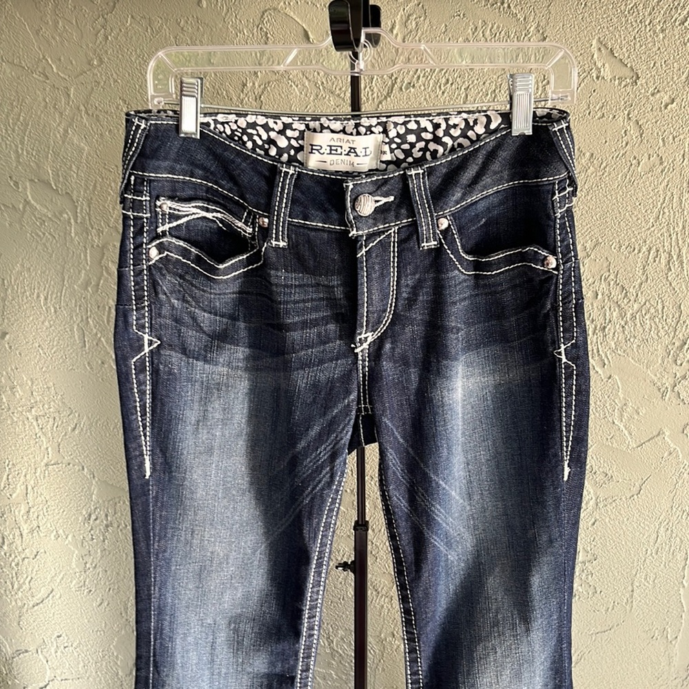 Ariat low rise boot cut denim jeans size 29R